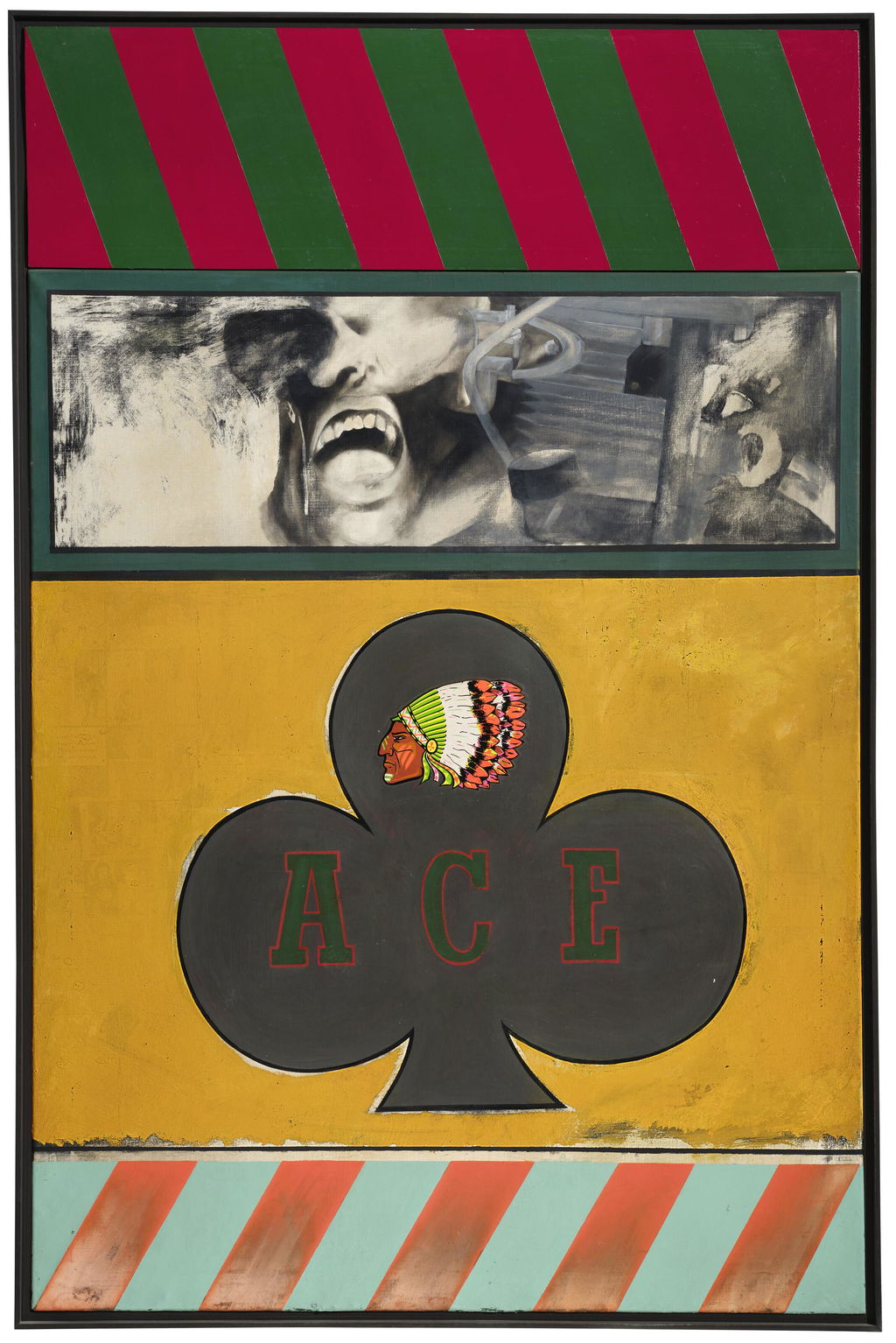 Motorpsycho/Ace by Peter Phillips sold for $339,200 (154% above estimate). Image courtesy of Christie's