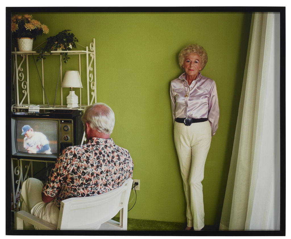My Mother Posing for Me, from the series "Pictures of Home", 1984. Image courtesy of Christie's