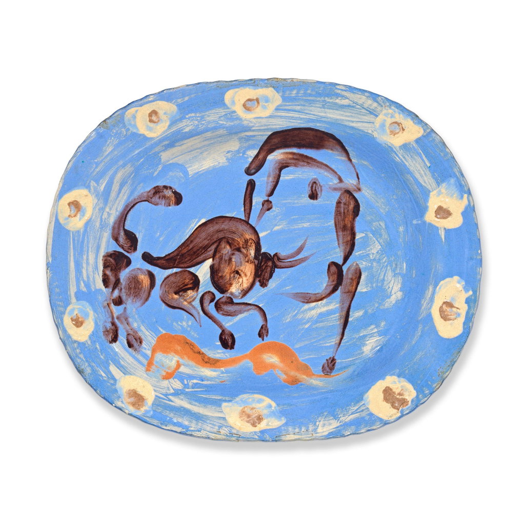 Le Banderillero by Pablo Picasso sold for $102,400. Image courtesy of Bonhams