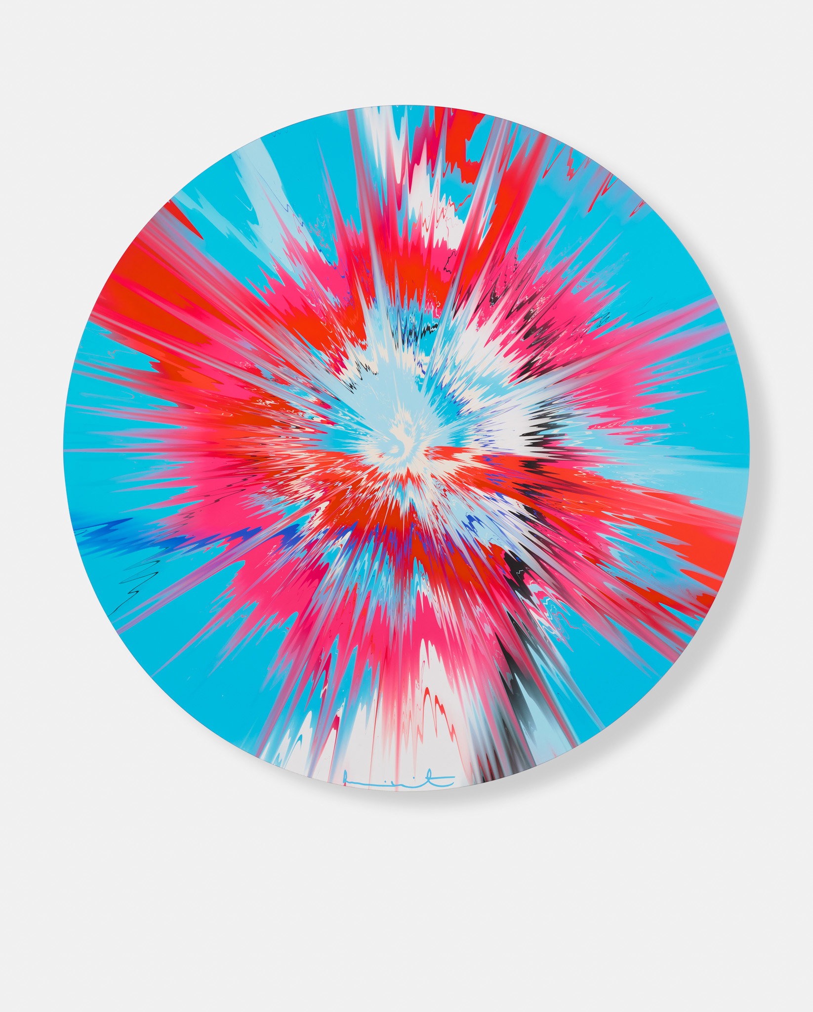 Beautiful, Newly Enlarged, Divinely Beneficent, Ever Glorious, Purest And Serene-Bracing Vapor Painting image #1 main image