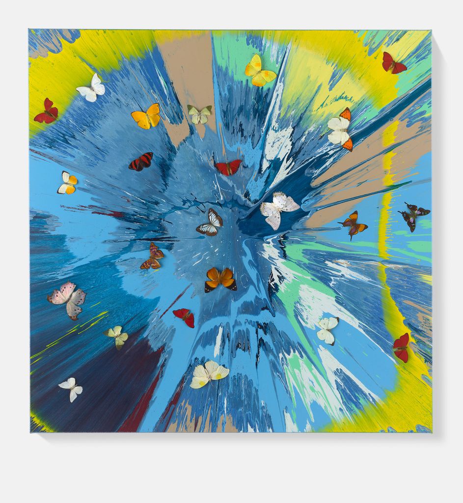 Beautiful Mysteries of the Deep Painting (with Butterflies) 1 main image