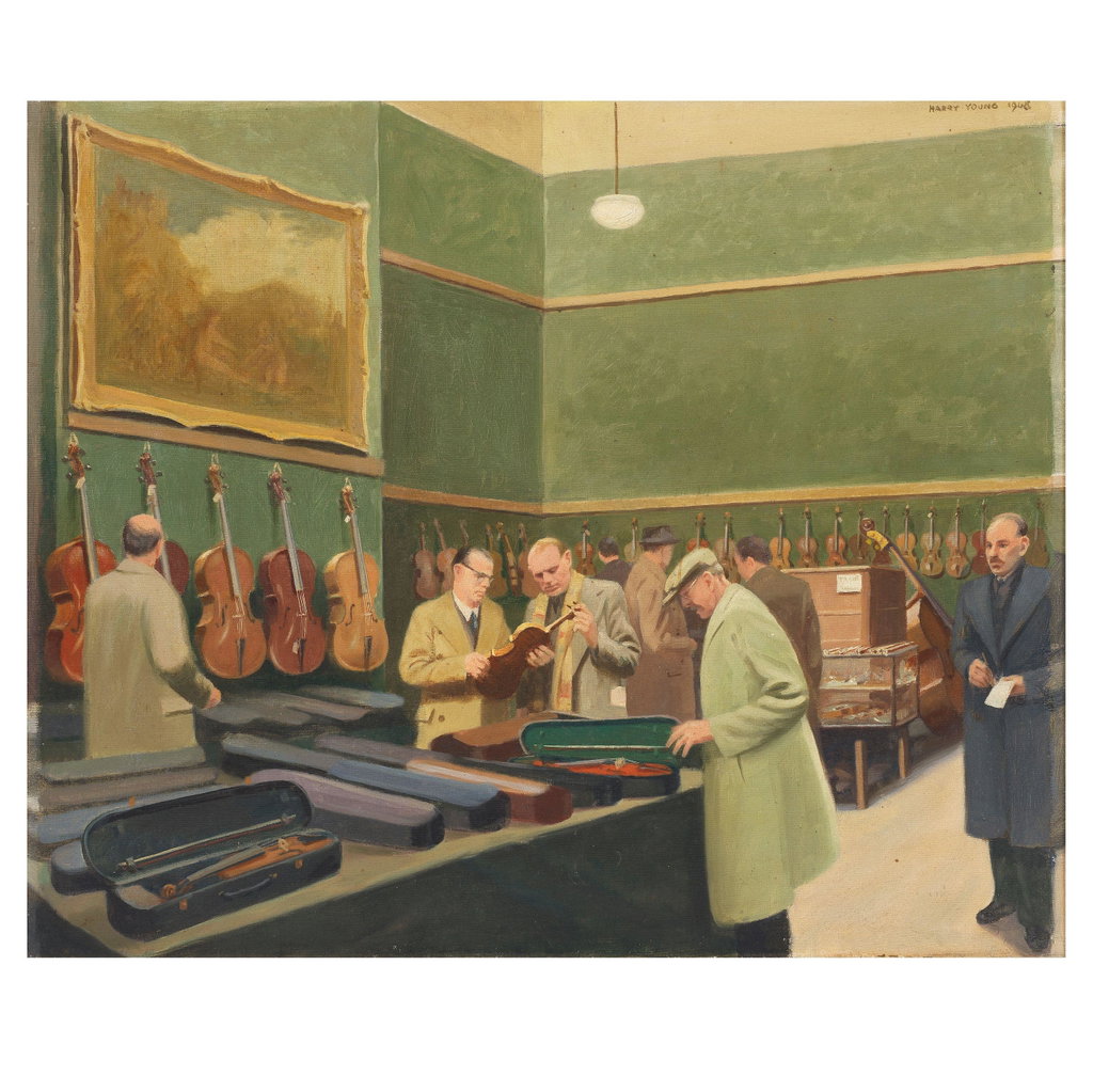 A musical instrument sale by Harry Youngs sold for $1,638 (2358% above estimate). Image courtesy of Bonhams