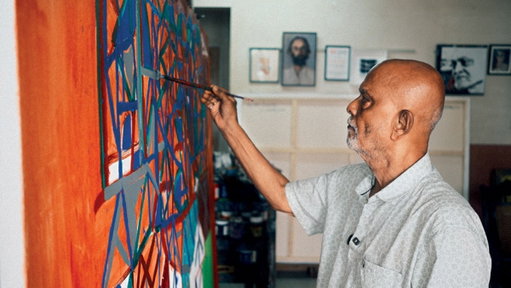 Abstract instinct | Exhibition of Prabhakar Kolte @ Chemould Prescott Road, Mumbai
