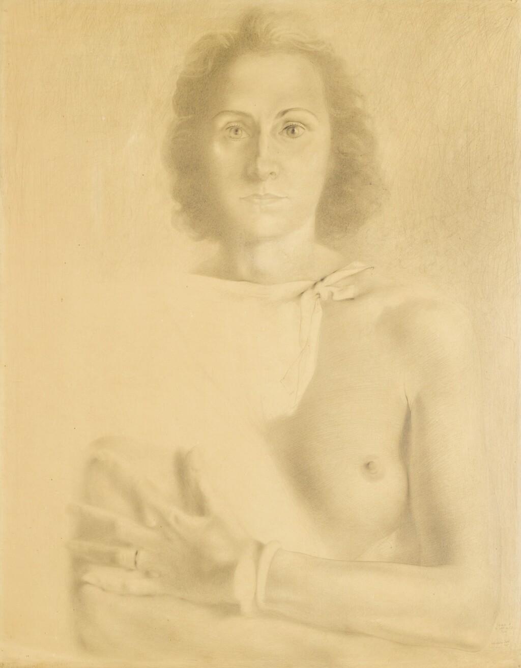 Portrait de Gala Galarina. Image courtesy of Sotheby's