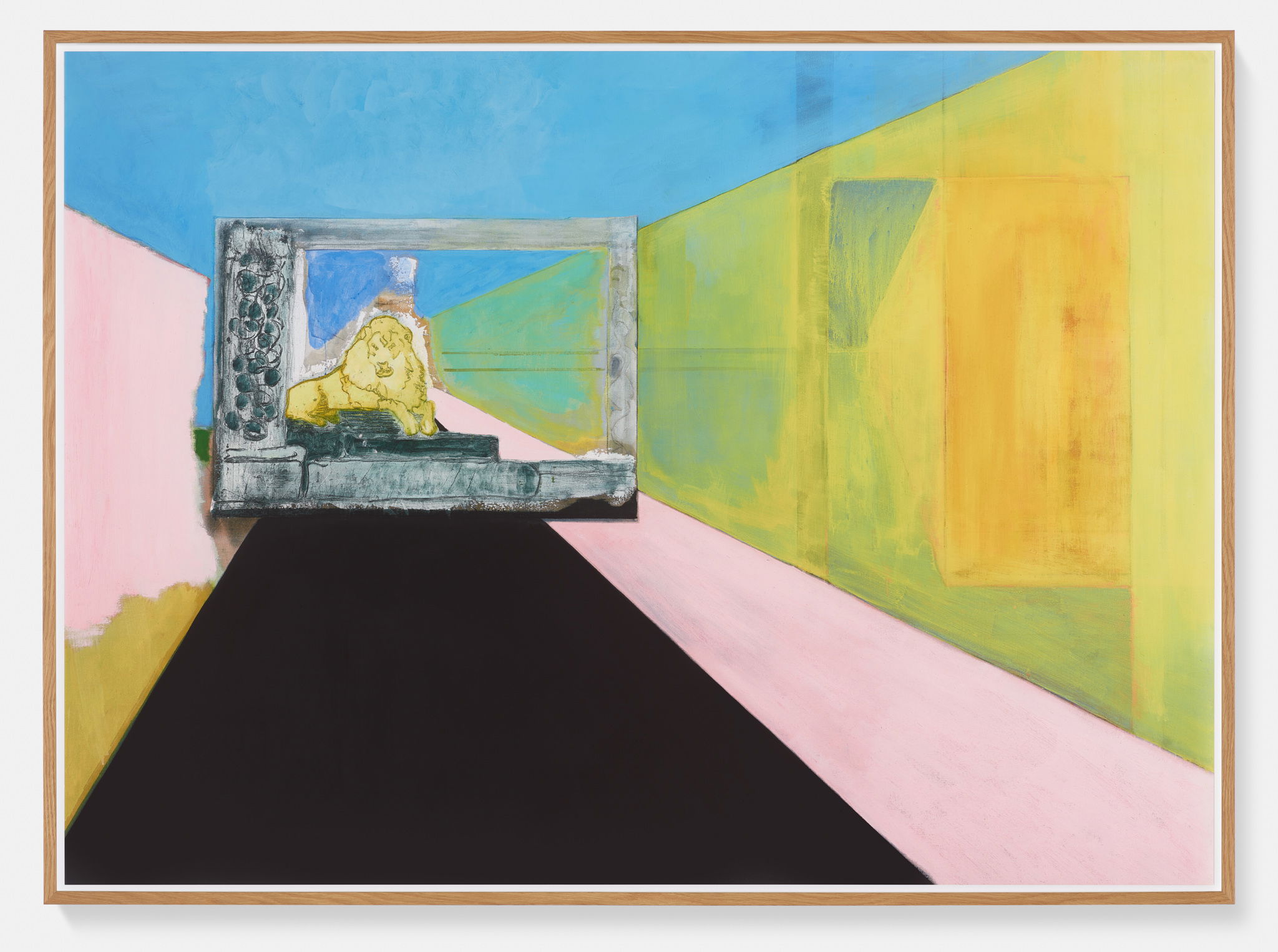 Lion in the Road (Large) image #1 main image