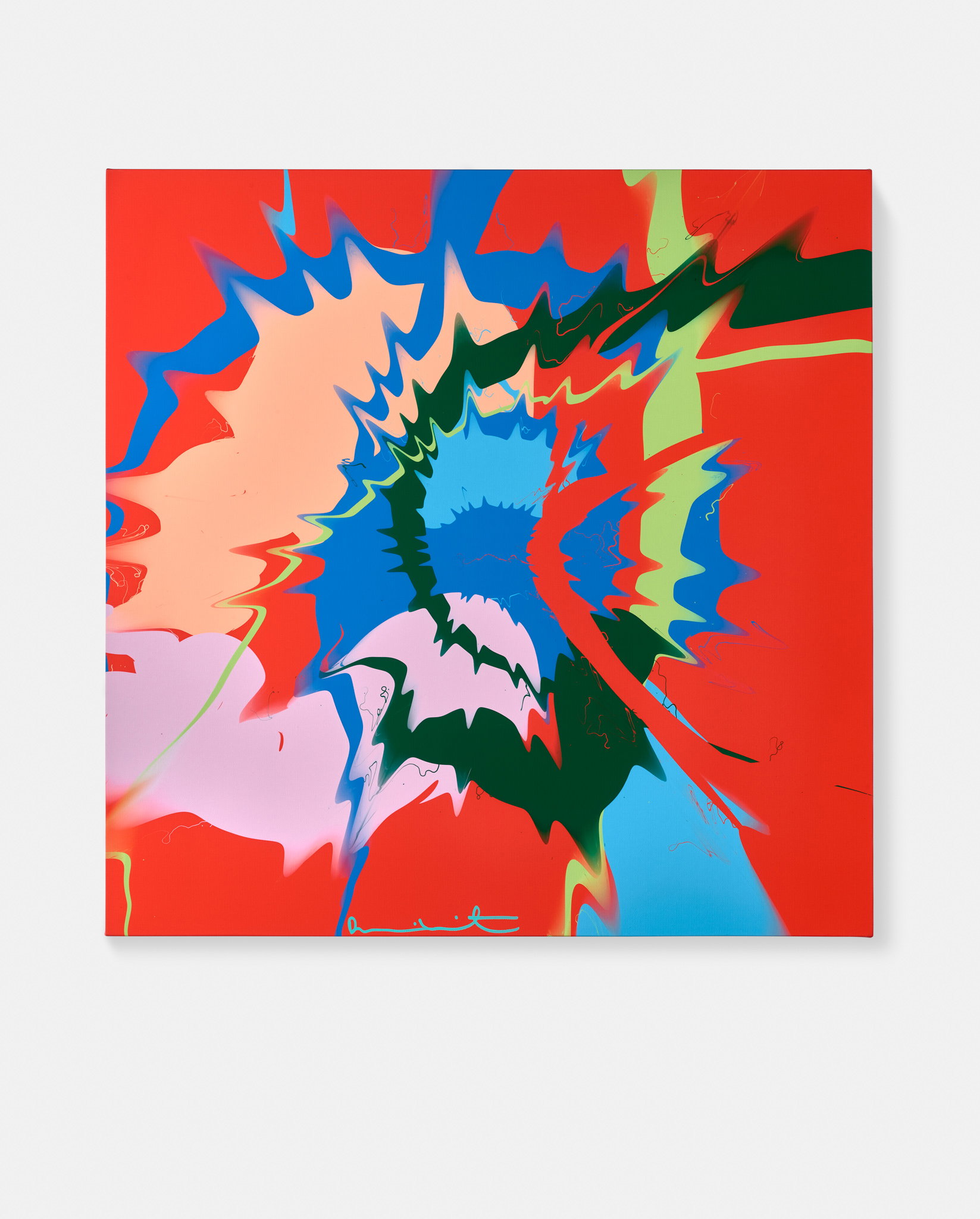 Beautiful, Absolutely Independent, Completely Irrevocable, Peculiar Yet Powerful, Most Fundamental To Mankind Corkscrew Painting image #1 main image