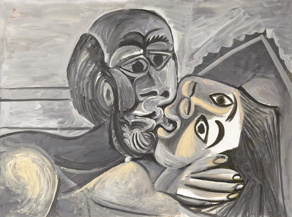 Le Baiser by Pablo Picasso estimated at $40m (low) to $60m (high). Image courtesy of Christie's