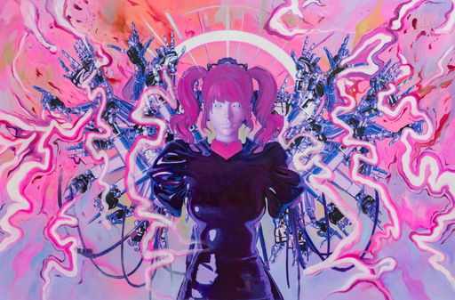 Caison Wang: Limerent Warrior • The Digital Reincarnation at de Sarthe Gallery in Hong Kong