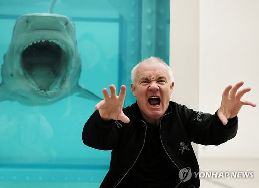 Four decades of Damien Hirst on display at MMCA, from shark to cherry blossoms