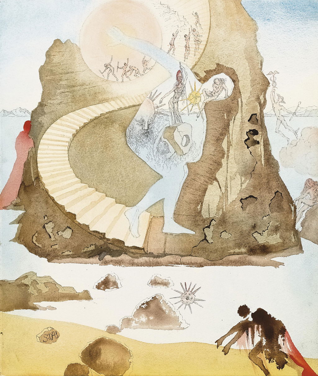 Le conseil des dieux. Image courtesy of Christie's