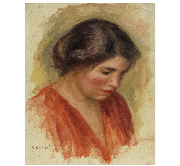 The Renoir Collection of Gabrielle Renard. Image courtesy of Bonhams.