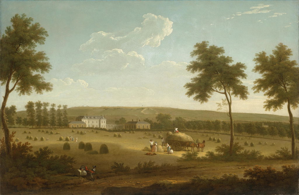 A South-east view of Leybourne Grange, Kent. Image courtesy of Christie's