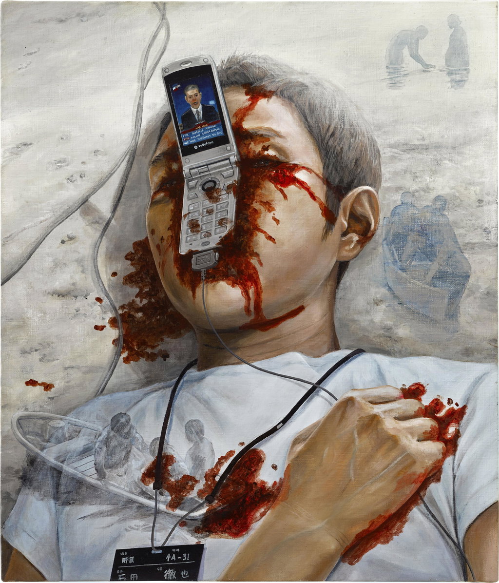 Conquered 制壓 by Tetsuya Ishida sold for $489,800.
Image courtesy of Sotheby's