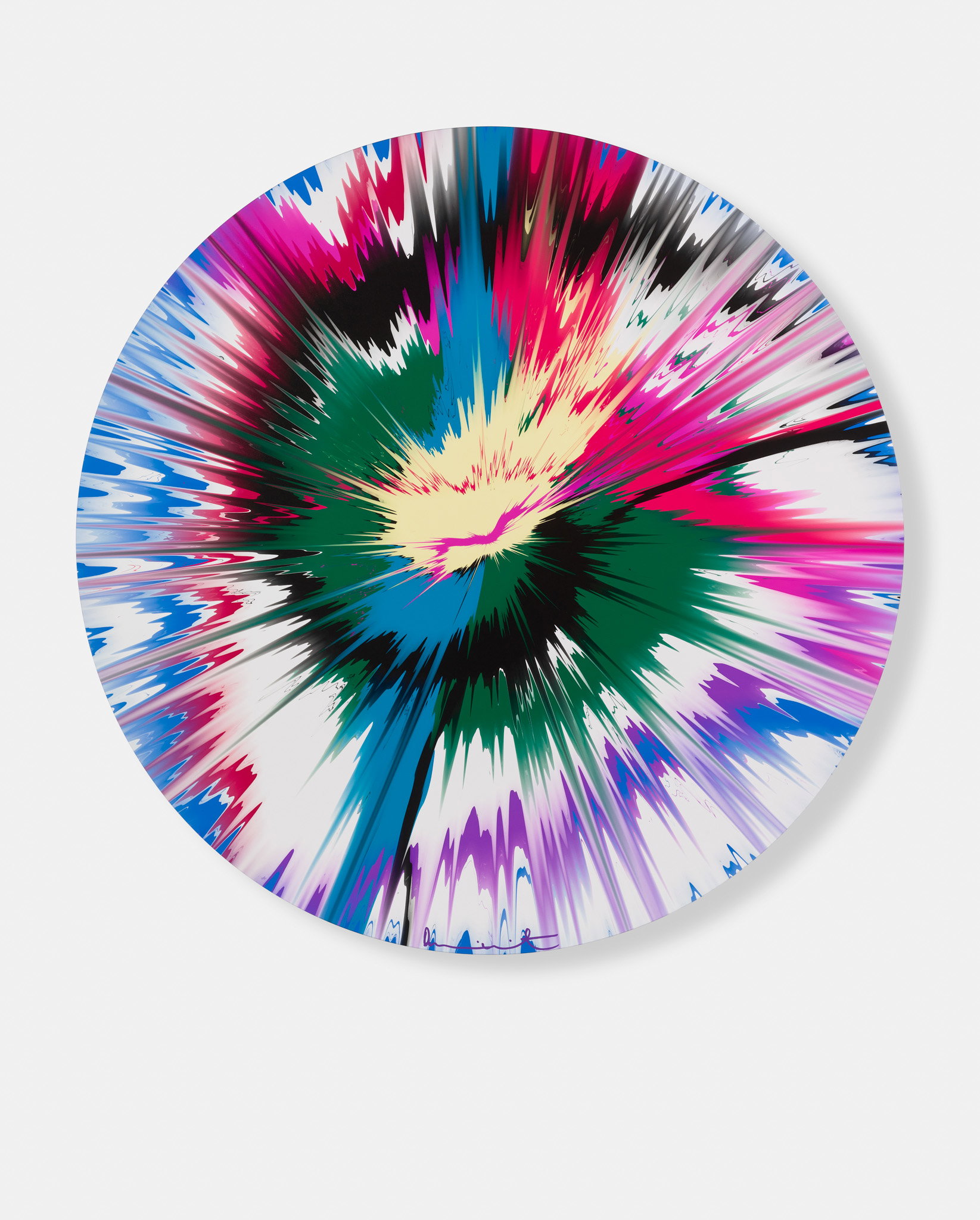 Beautiful, Nodded, Amiable And Friendly Vapor Painting image #1 main image