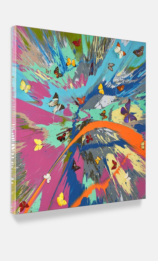 Beautiful Both Sublime and Shocking Painting (with Butterflies) 2