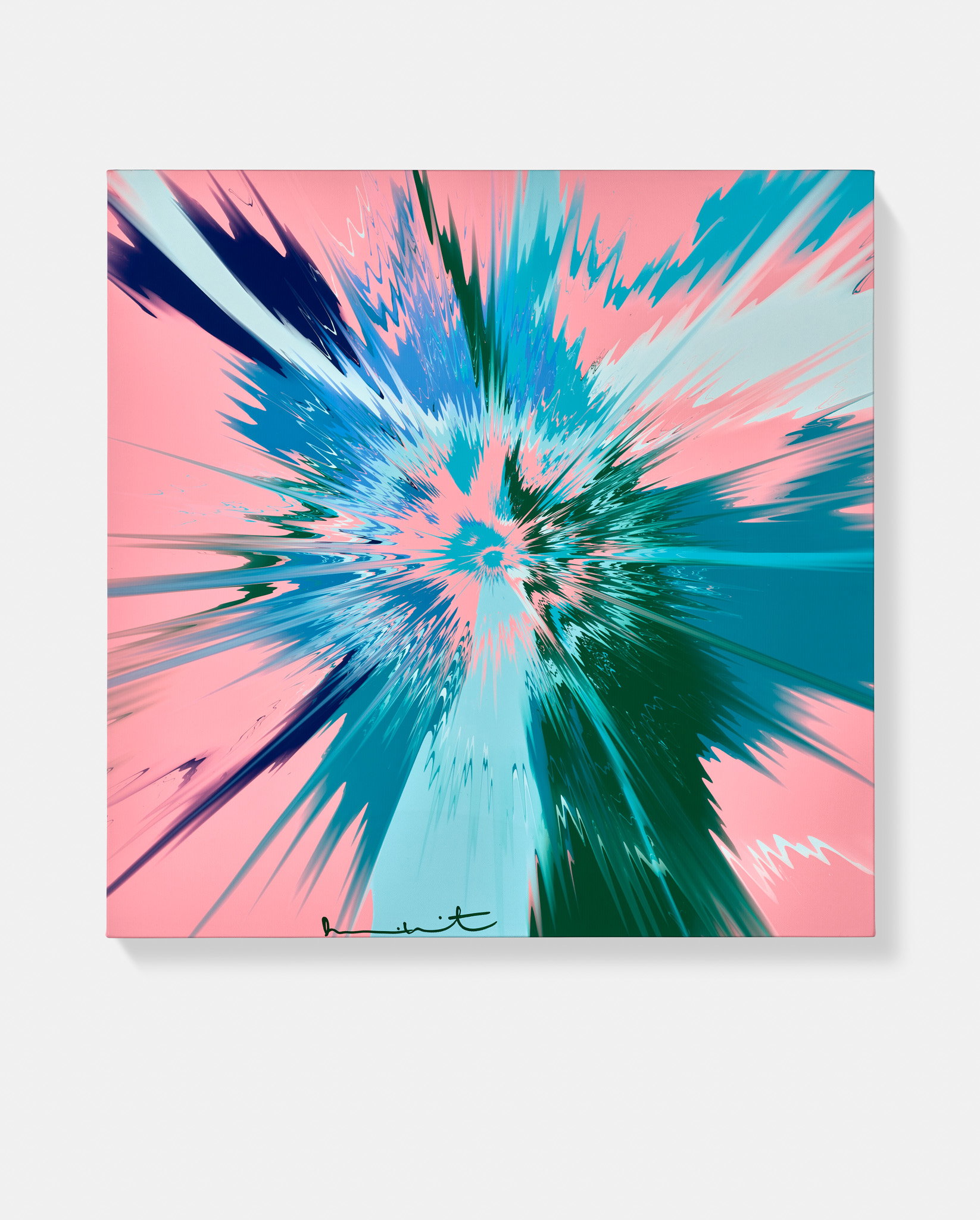 Beautiful, Merely Pleasurable, Unassuaged, Grand, Purest And Simplest Vapor Painting image #1 main image