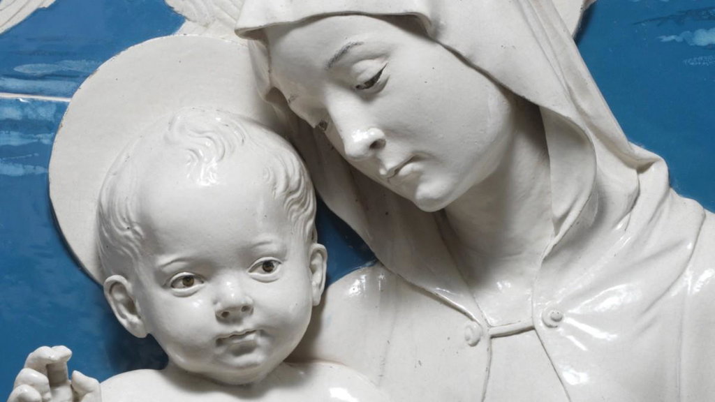 Andrea della Robbia, Madonna and Child. Courtesy of the Metropolitan Museum of Art