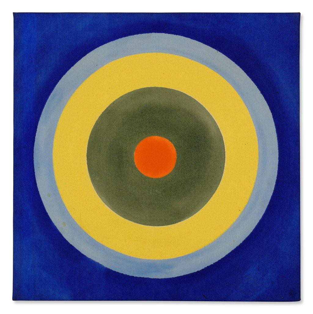 Tab by Kenneth Noland sold for $563,200. Image courtesy of Sotheby's