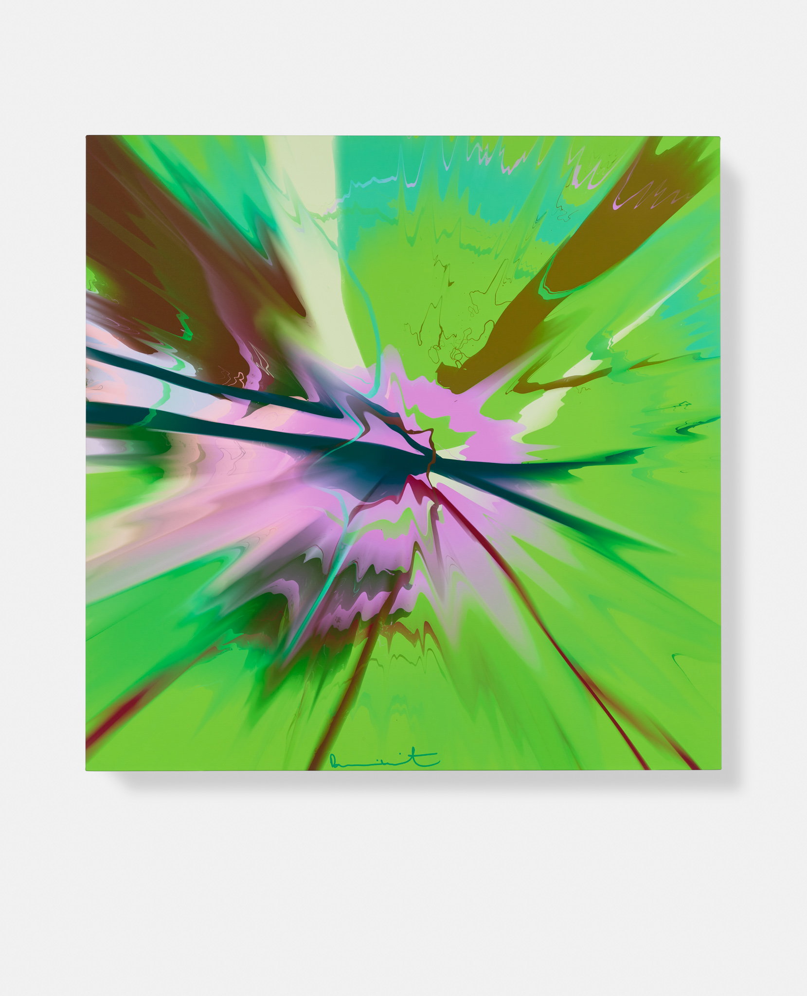 Beautiful, Once Serene, Divinely Developed Helter Skelter Painting image #1 main image