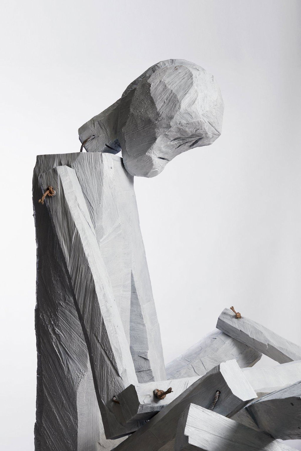 Georg Baselitz, Strawinsky (Stravinsky), (2026) (detail). Copyright the artist, photo by Martin Müller, courtesy Gagosian