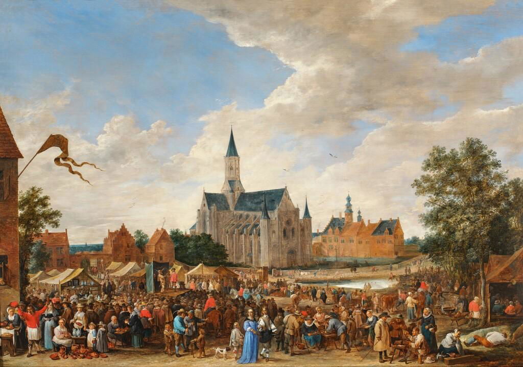 The Potters' Fair at Ghent. Image courtesy of Sotheby's