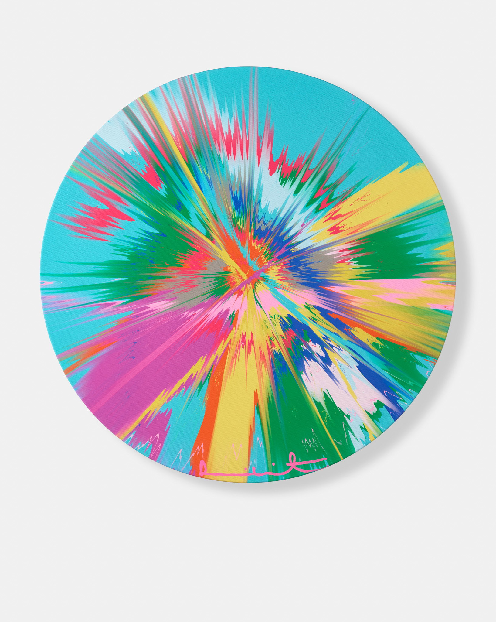 Beautiful, Quite Round, Unutterably Bright Vapor Painting image #1 main image