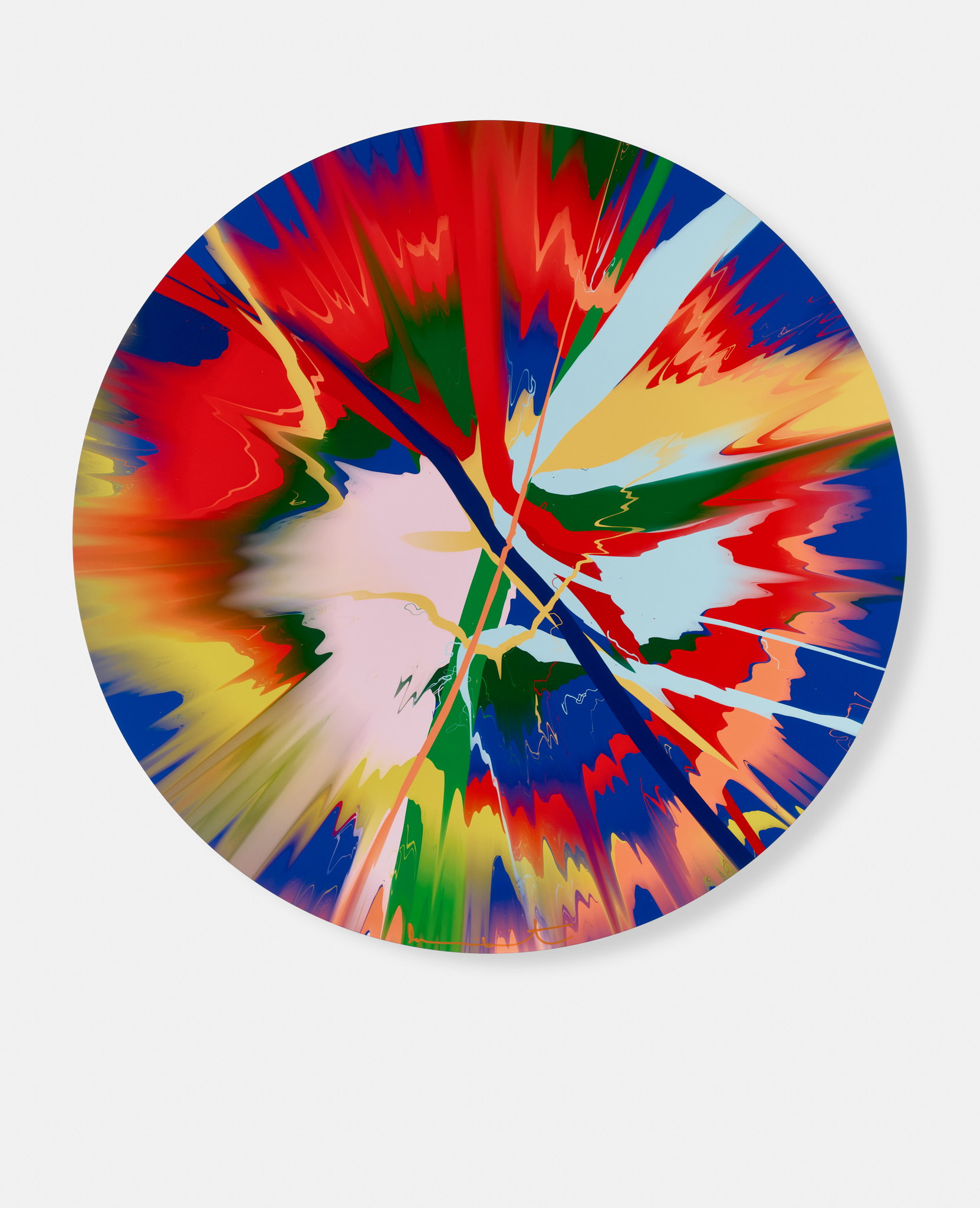 Beautiful, Overdressed, Weakly-Looking Helter Skelter Painting image #1 main image