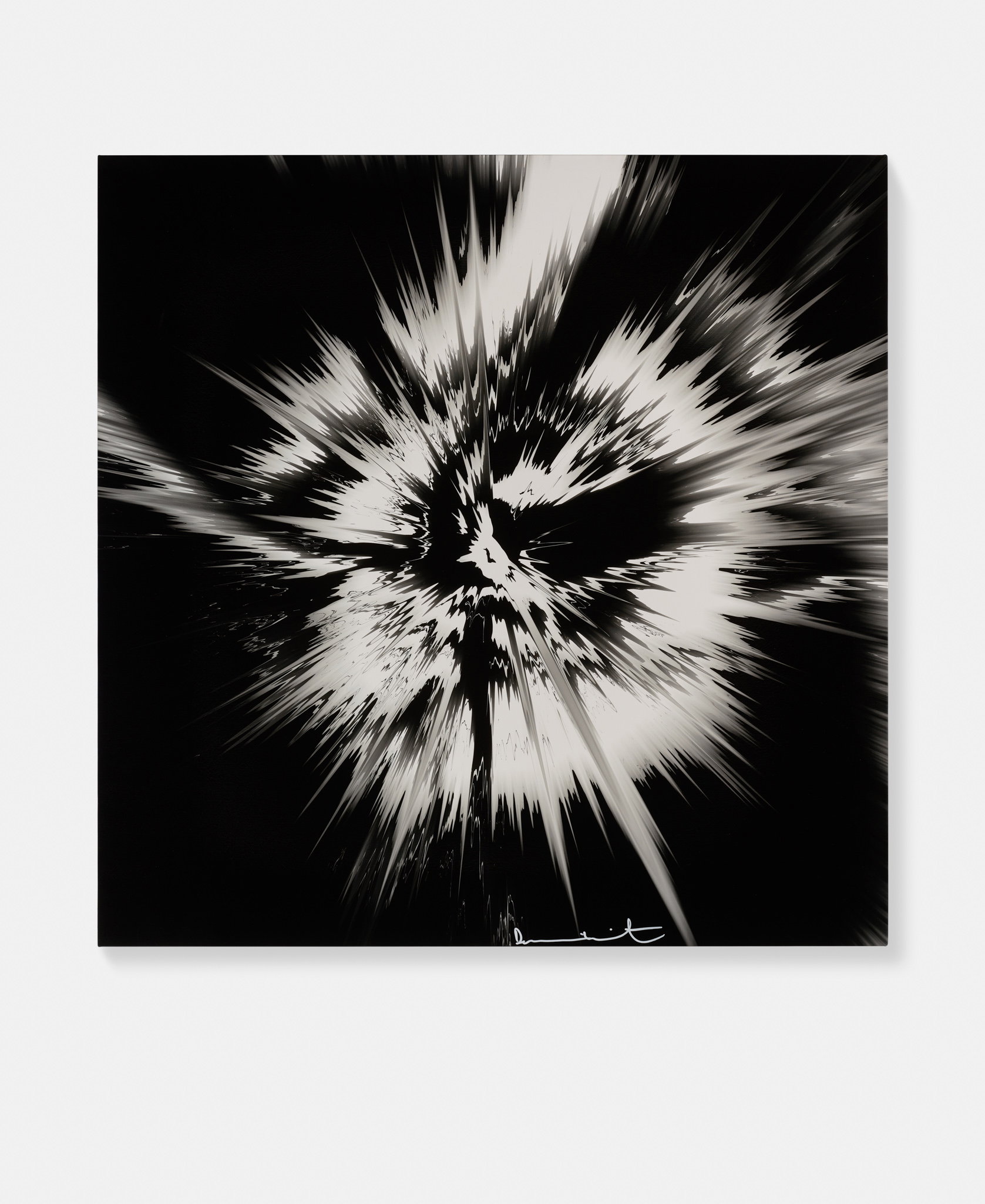 Beautiful, Mighty Strong, Half Fair, Very Ghastly, Sombre But Bright Star Cluster Painting image #1 main image