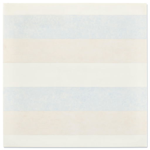 Agnes Martin Work Sells for 27% Above Estimate at Auction