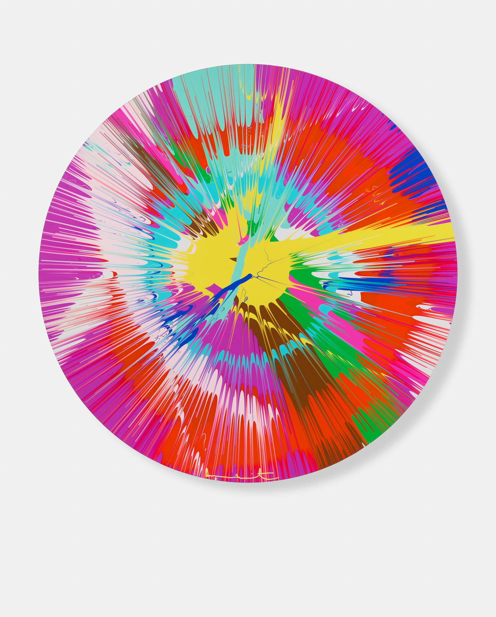 Beautiful, Over-Ripe Inchoate Tourbillon Painting image #1 main image