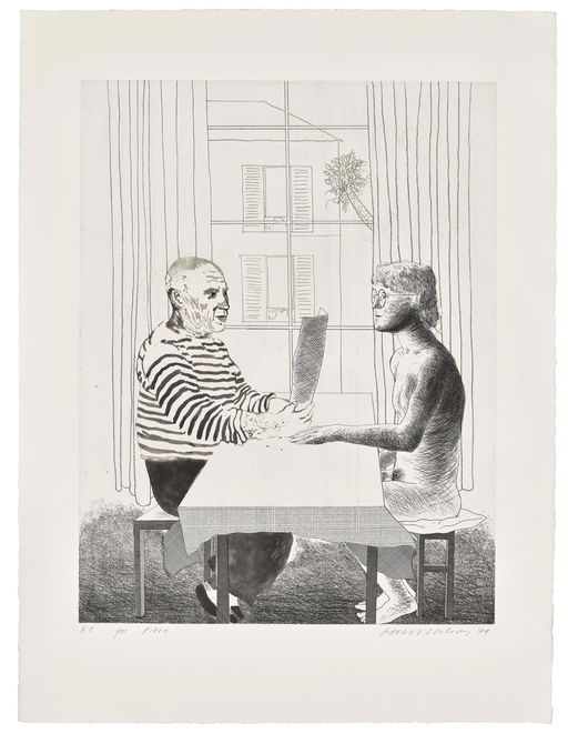 David Hockney Work Heads to Auction