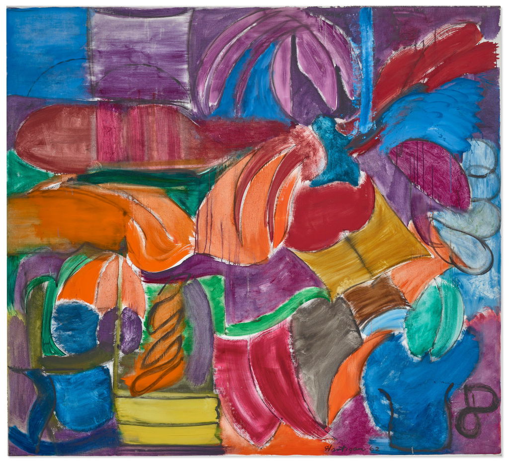 The Phoenix by Grace Hartigan sells for $687,500