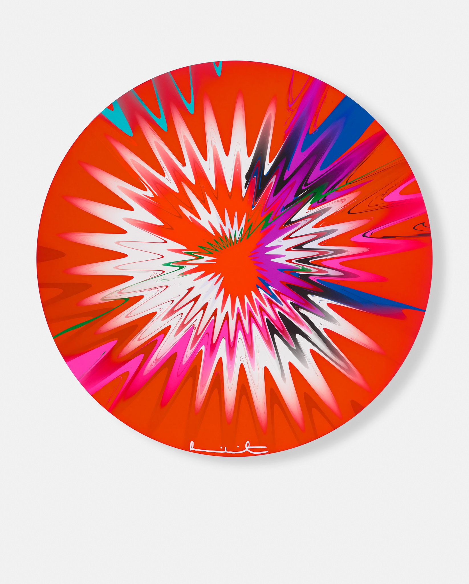 Beautiful, Less Certain, Great And Mysterious, Soul Ever Open Implosion Painting image #1 main image