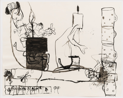 Tobias Pils: Blende zum Morgen / Fade to Morning. Zeichnungen / Drawings at Galerie Eva Presenhuber in Vienna