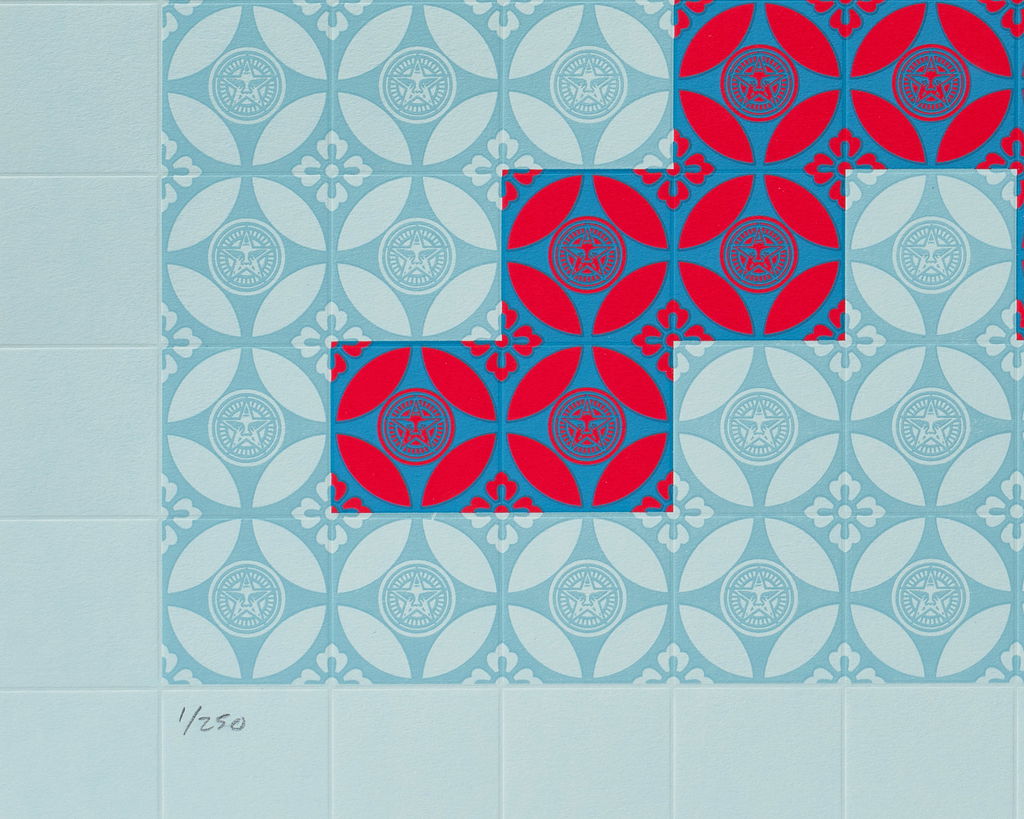 Positive Space/Negative Space (Red/Blue) image #5