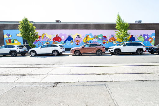 A new free exhibit at the Brooklyn Army Terminal focuses on works by local artists