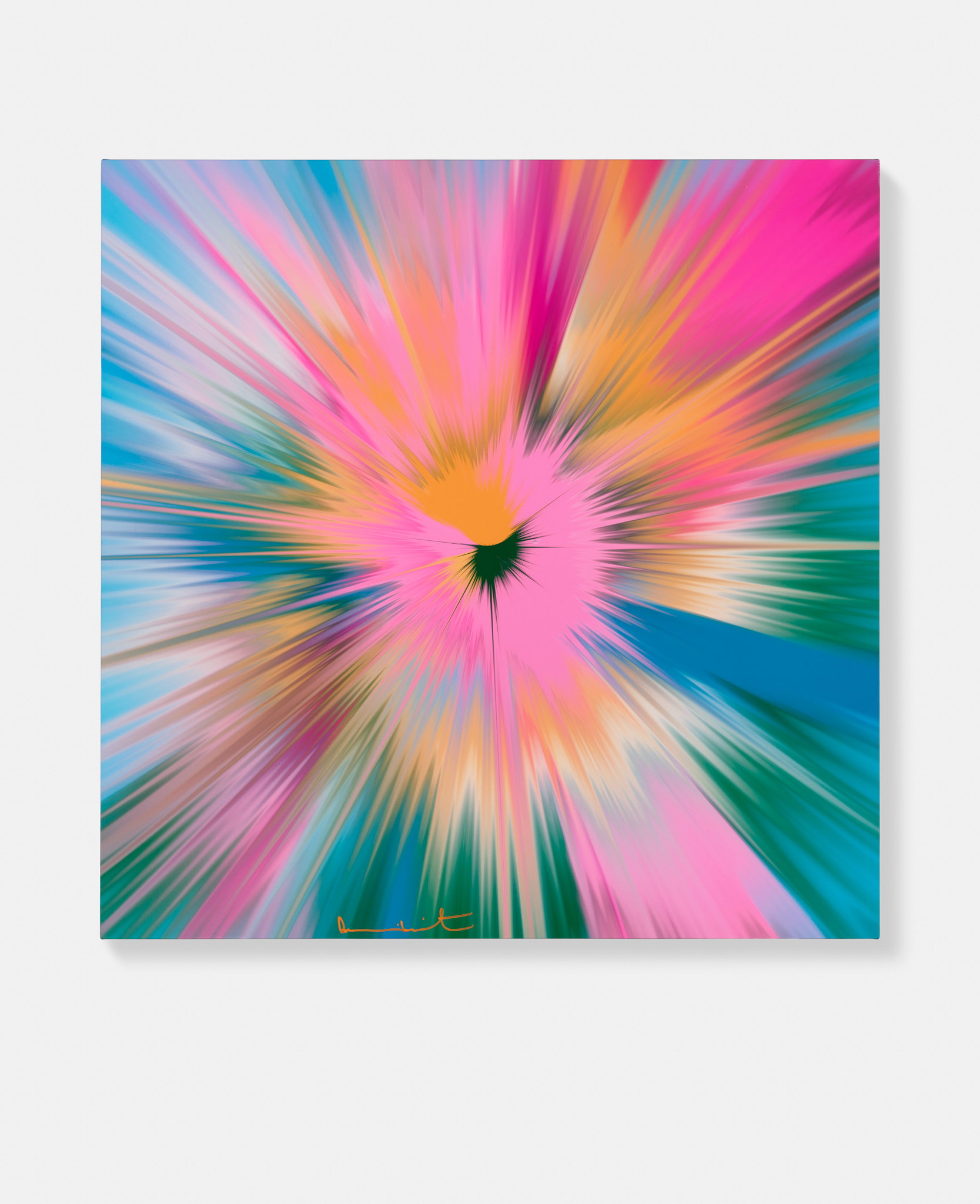 Beautiful, Clear Yet Dreary, Ever Watchful Vapor Painting image #1 main image