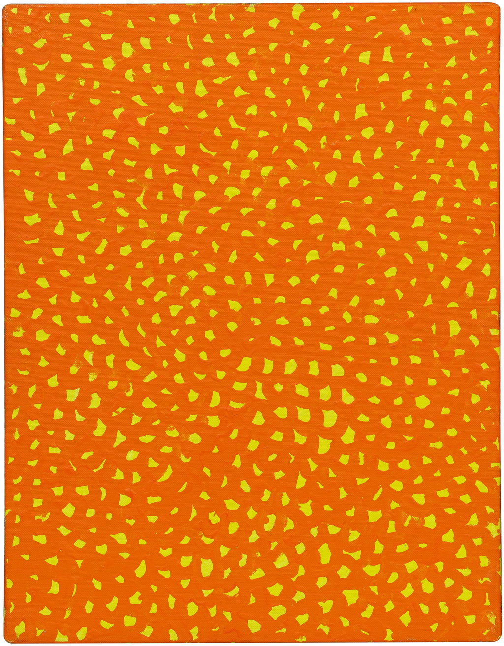 Nets by Yayoi Kusama sold for $230,200. Image courtesy of Phillips