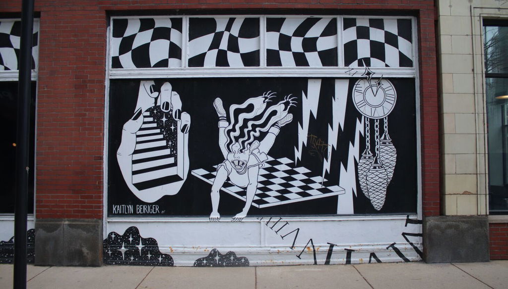 ‘Twilight Zone’ and the pandemic inspired artist Kaitlyn Beiriger’s South Loop mural