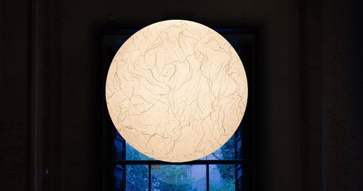 renaissance church in piacenza glows with scenographic lights in davide groppi’s exhibition