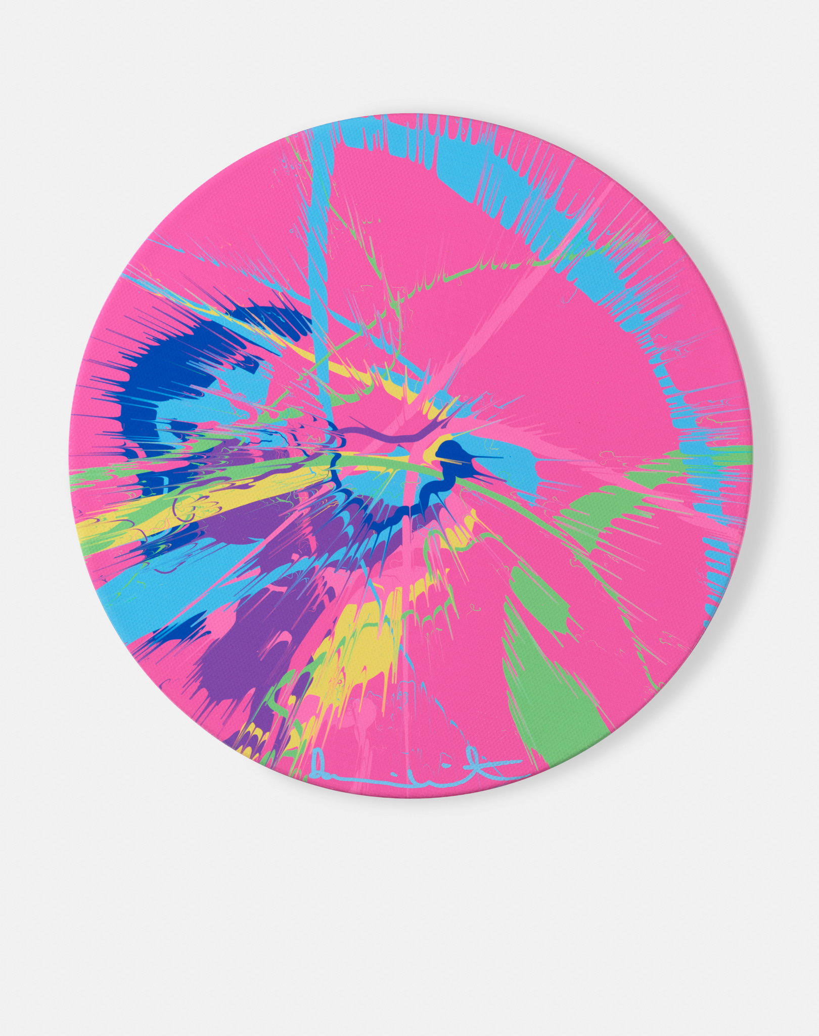 Beautiful, Full-Blooded But Sanguine, Apparently Sincere, Quite Dissimilar Merry-go-round Painting image #1 main image