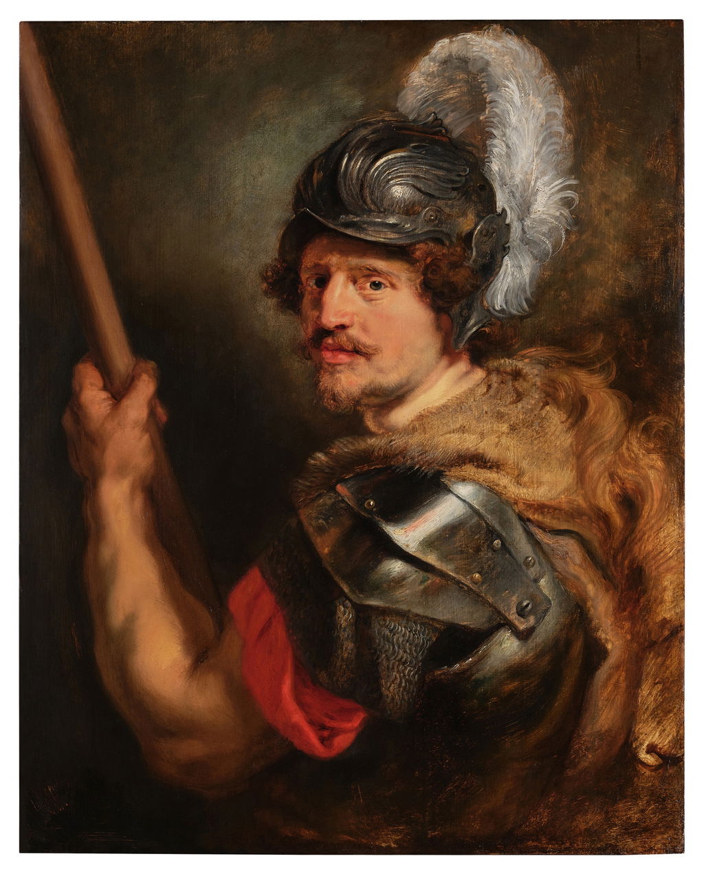 Portrait of a Man as Mars. Image courtesy of Sotheby's