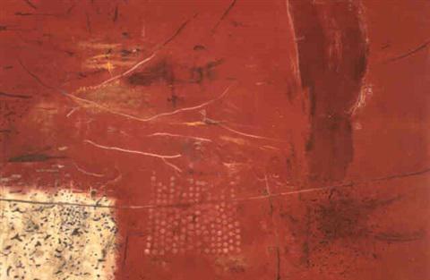 Untitled red (1962). Sold for $379,000 in 1994. Image courtesy of Christie's
