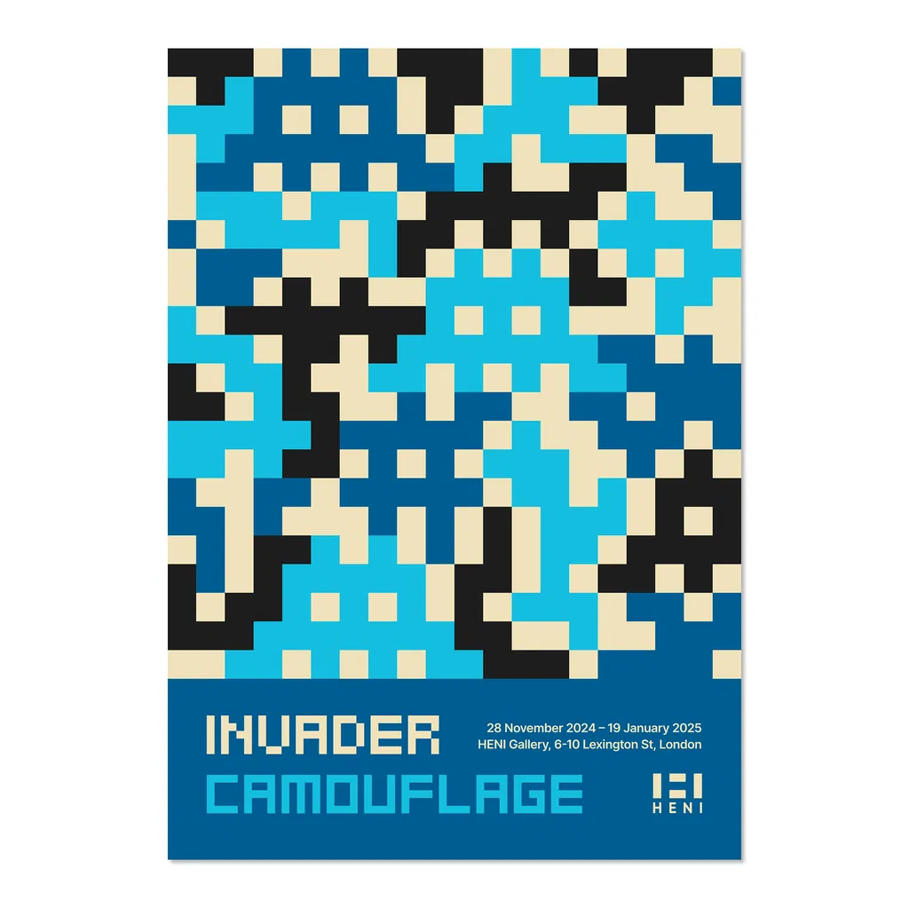 Invader Camo Poster 1 image #1 main image