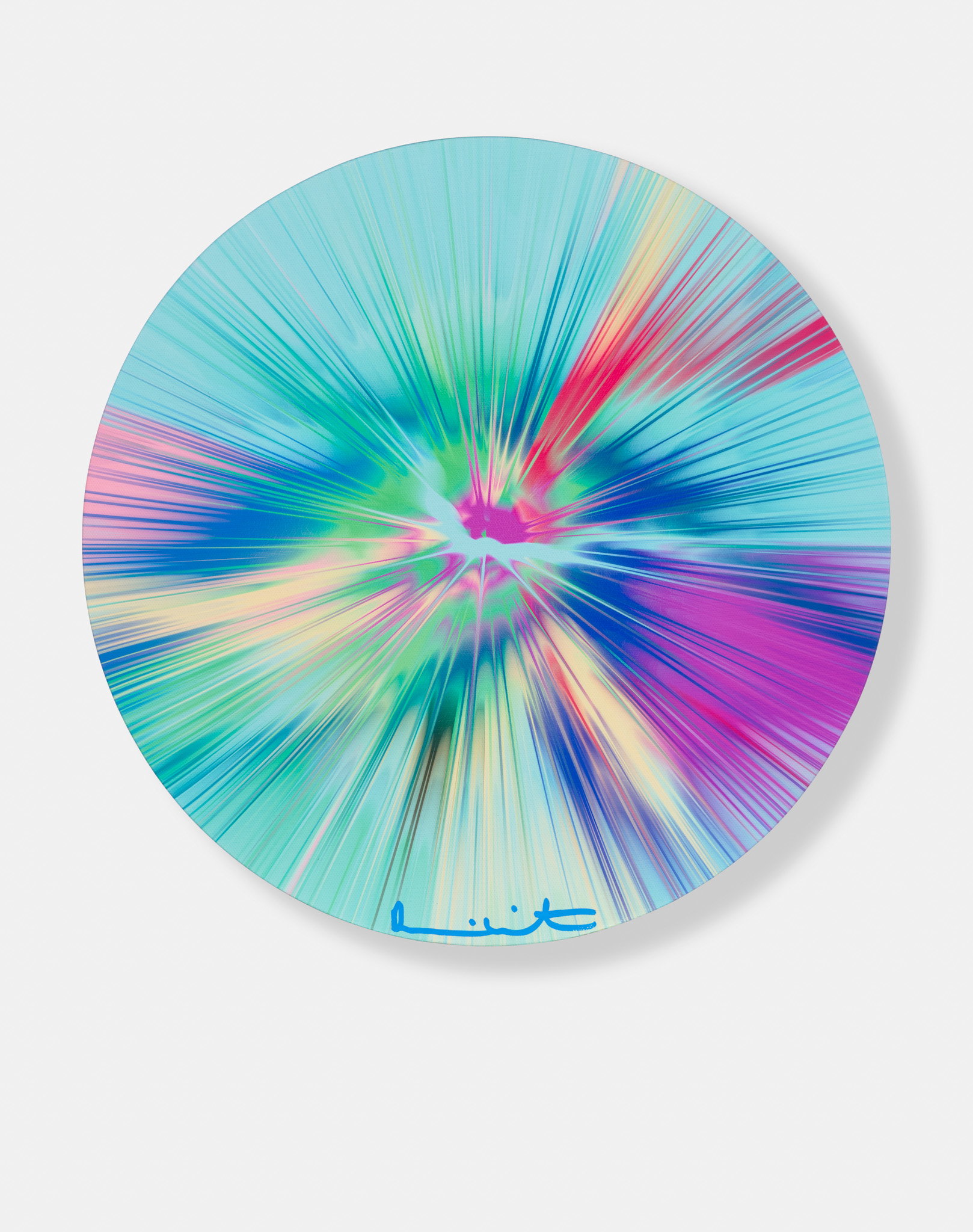 Beautiful, Yet Plaintive, Serene And Benignant Tourbillon Painting image #1 main image