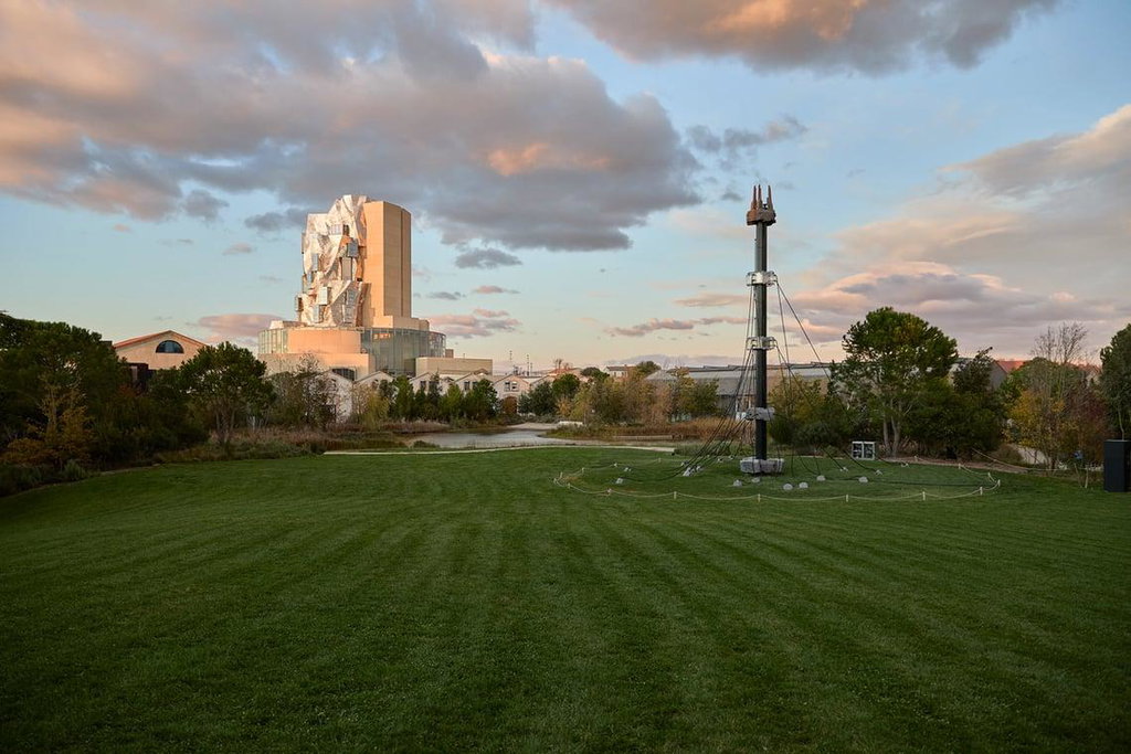 The Frank Gehry-designed arts center in the South of France.Image courtesy of LUMA Arles