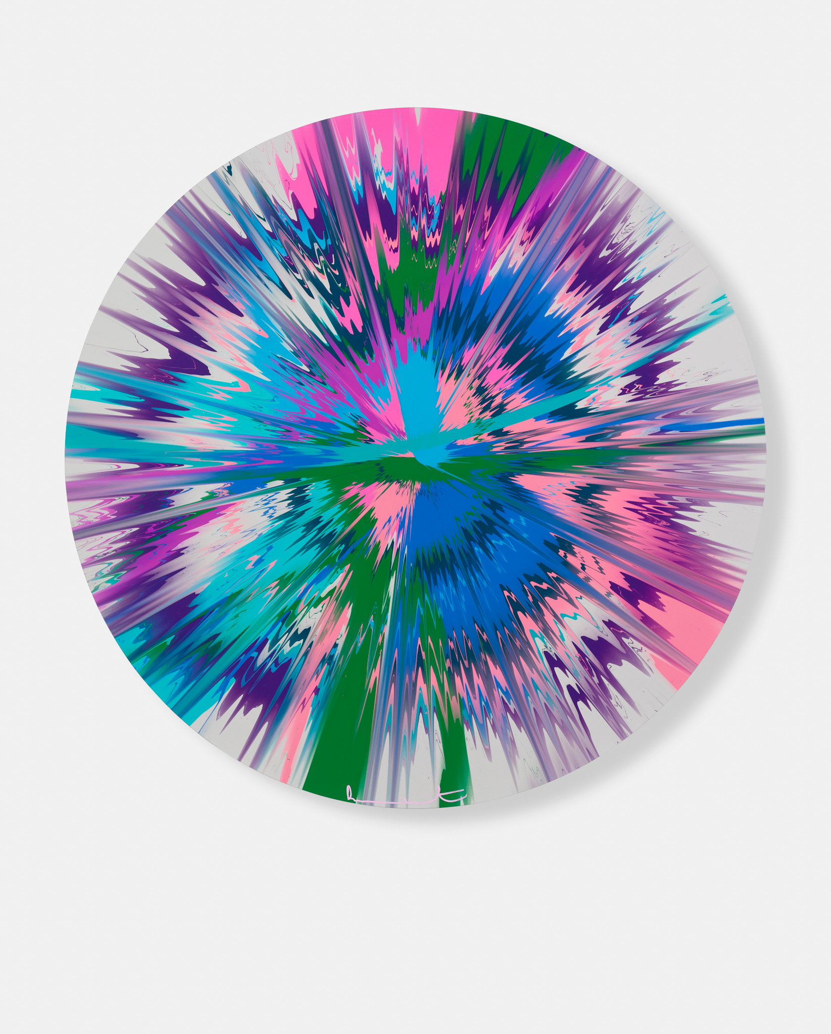Beautiful, Partially Human, Marvelling, Heartier And Happier Vapor Painting image #1 main image