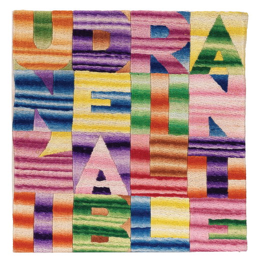 Alighiero e Boetti Work Heads to Auction