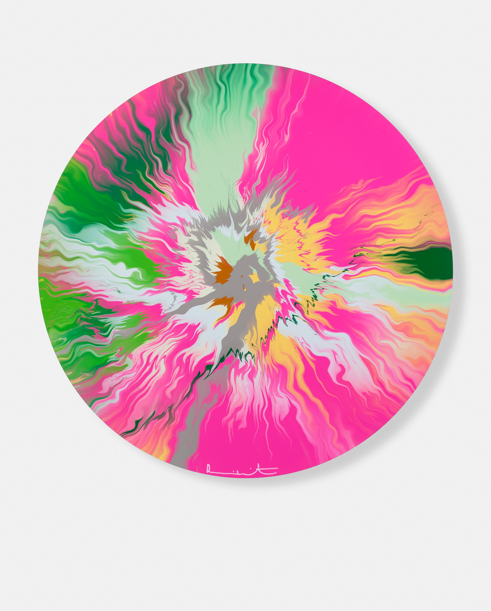 Beautiful, Utterly Overpowering, Calm Yet Serene Bursting River Painting image #1 main image