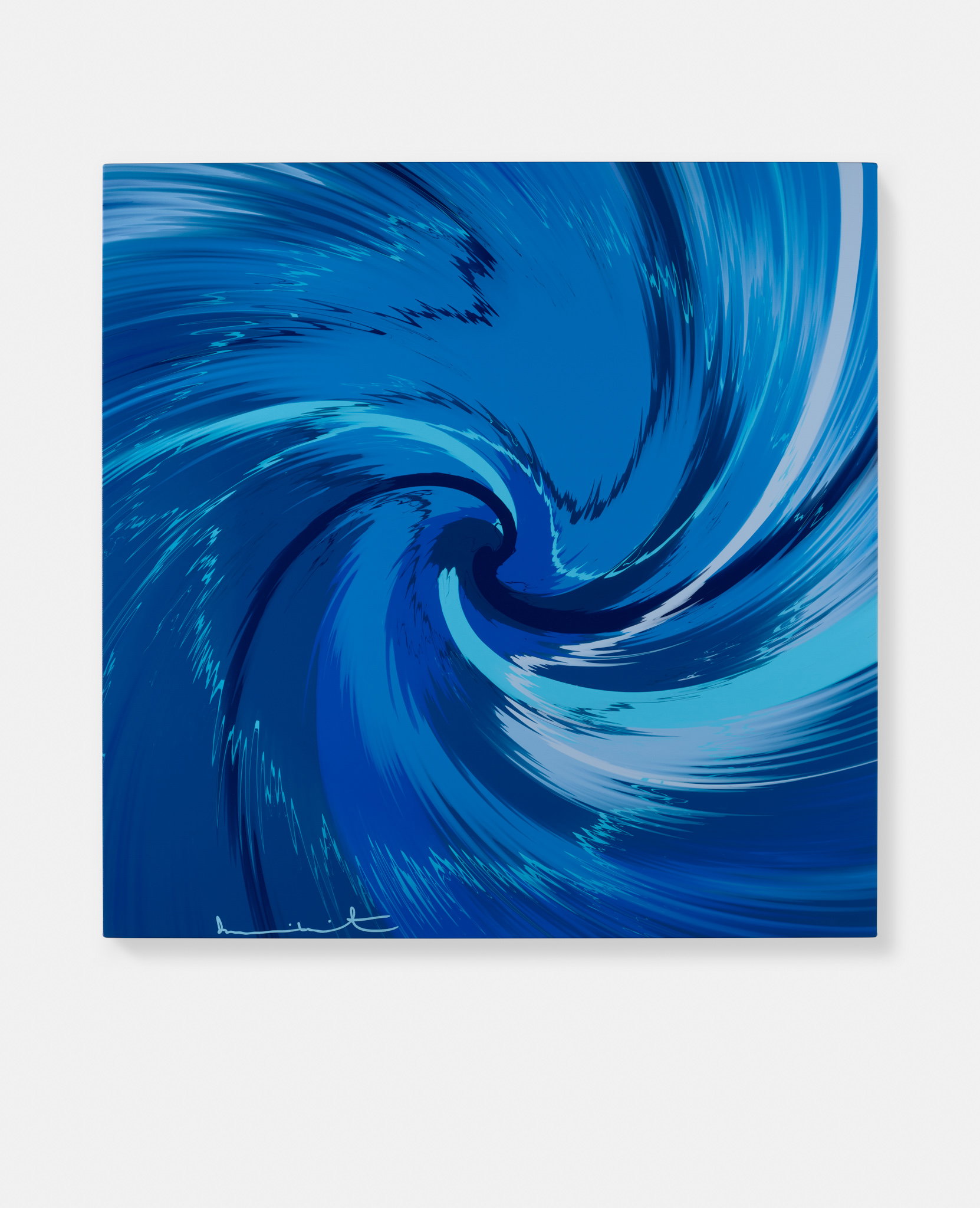 Beautiful, Free To Move Itself Around, Somewhat Untroubled By Circumstances Cyclone Painting image #1 main image